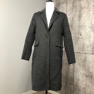 𝅺hotel Particulier Single Button Wool Blend Coat
